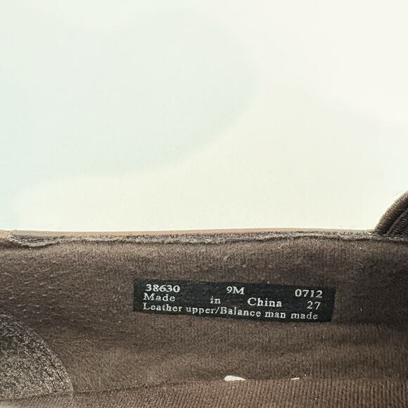 CLARKS Bendables Leather Slip On Shoes Size 9M Brown Wedge Comfort 38630 - Picture 8 of 8